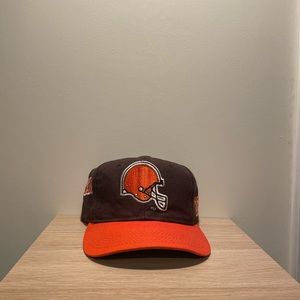 Vintage Cleveland Browns Split Spellout Snapback